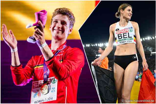 “En dan moeten de Olympische Spelen nog komen”: Alexander Doom en Helena Ponette bezorgen West-Vlaamse atletiek een boost met hun EK-medailles