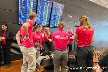 Met kleine oogjes op de luchthaven na historische avond: Team Belgium reist met zes medailles weer af naar Brussel