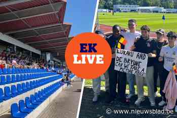 EK LIVE. Frieten en braadworsten zijn voorzien: dolenthousiaste fans maken zich op voor open training van Rode Duivels