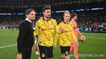 Mats Hummels and Borussia Dortmund boss Edin Terzic had 'VIOLENT confrontation' before Champions League final after explosive interview he gave enraged manager, leaving relationship 'broken beyond repair'