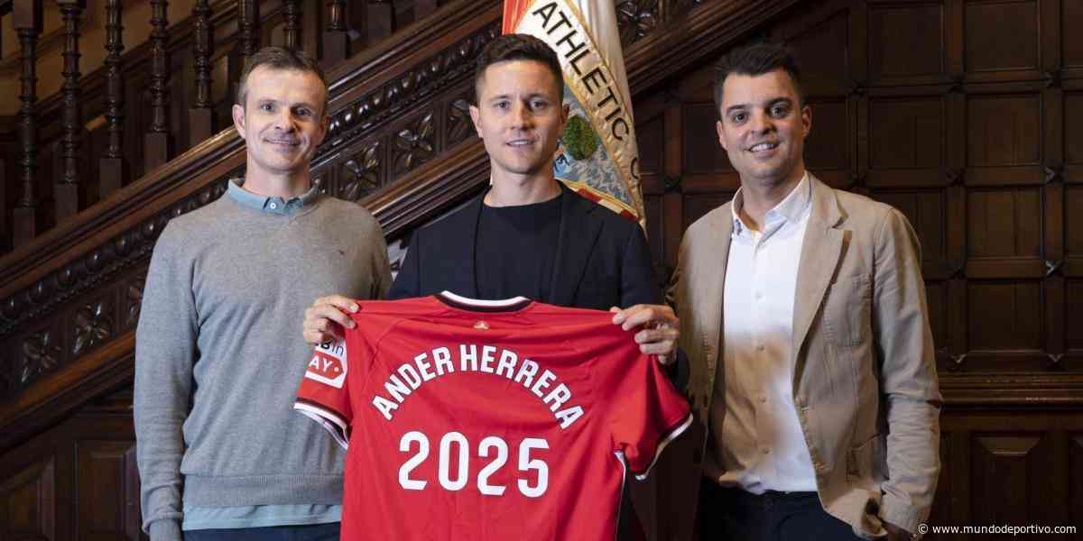 Oficial: Ander Herrera renueva por el Athletic hasta 2025