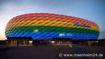 EM-Ticker: Allianz-Arena in München erstrahlt während EM in Regenbogenfarben