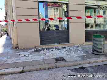 Deux balcons s’effondrent dans le centre-ville de Nice
