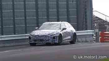 The Audi RS 5 Avant has already taken to the Nürburgring