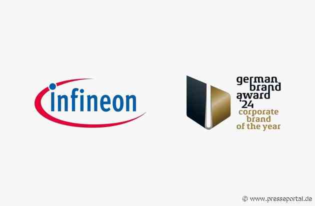 Infineon als "Corporate Brand of the Year" bei den German Brand Awards ausgezeichnet