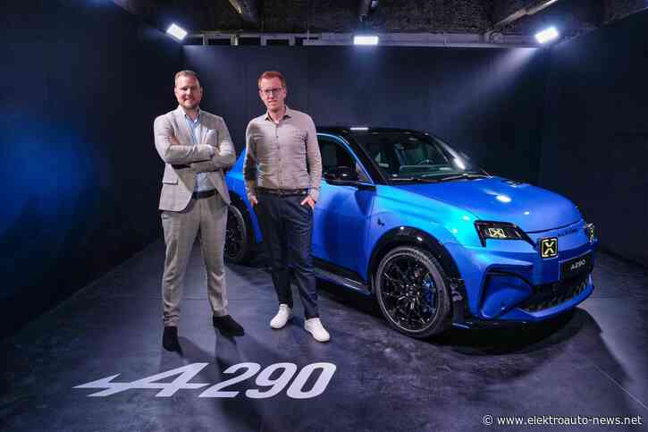 Alpine A290: Sportlicher E-Hatchback für neues Zeitalter