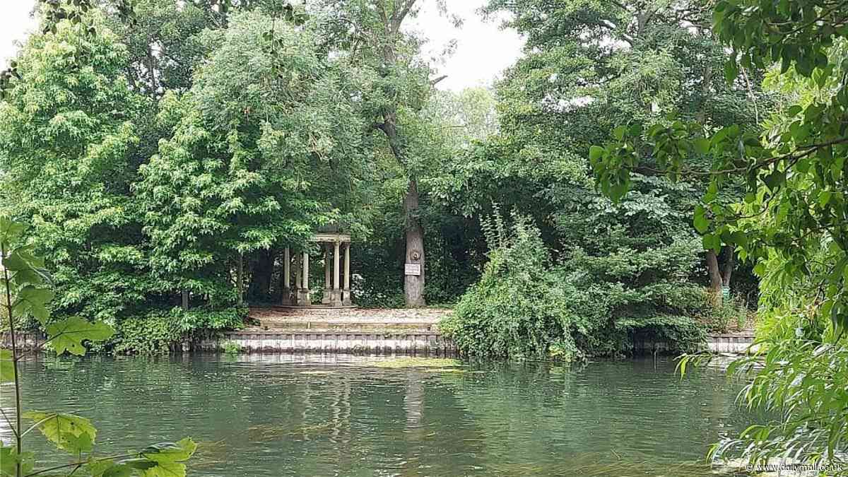 Private island in the middle of the River Thames close to the homes of Hollywood heartthrob Orlando Bloom and Oasis frontman Liam Gallagher hits the market for £75,000