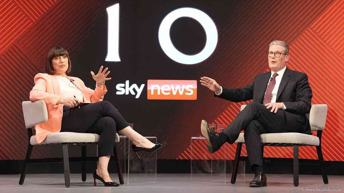 'Anxious' Starmer looked 'like Harry Potter being asked about Voldemort' - while Rishi's answers 'felt scripted': Expert dissects brutal Sky News election grilling