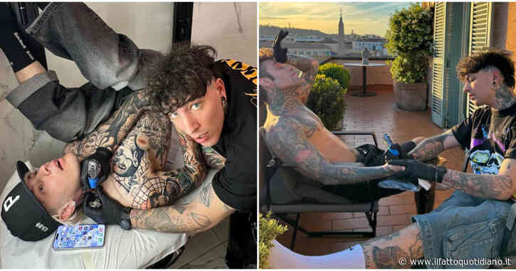 “Fedez è un fifone, soffre tanto, si agita. Tananai si presenta con delle mutande improbabili”: Anakin, la star dei tatuaggi dei vip vuota il sacco