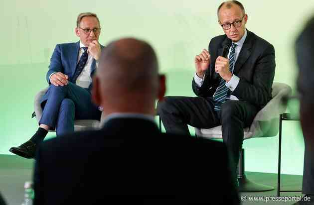 Friedrich Merz beim Deutschen Raiffeisentag 2024: / DRV-Präsident Holzenkamp: "Wir brauchen eine Kultur der Zusammenarbeit"