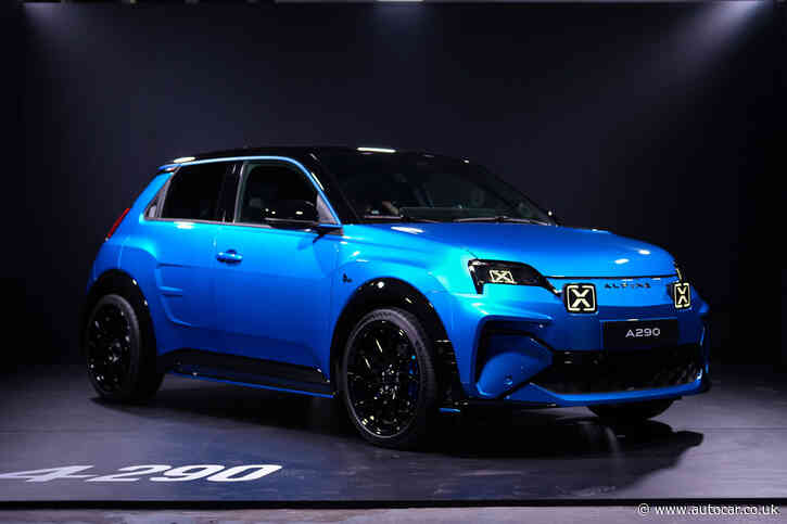 Alpine A290 hot hatch unveiled with 215bhp and 236 miles of range