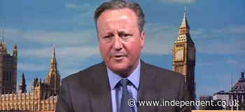 Cameron refuses to say if he advised Sunak on leaving D-Day early