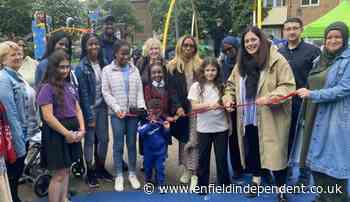 Tottenham Love Lane children's new playground open