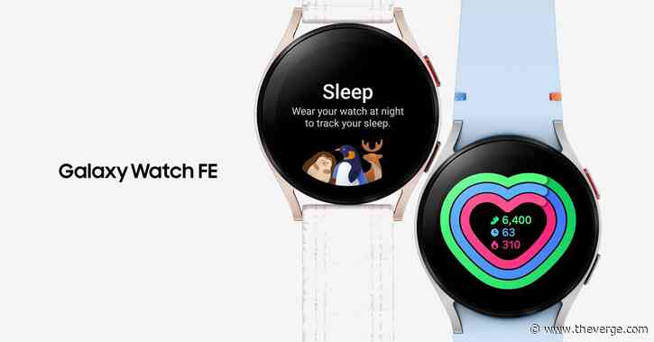 Samsung’s Galaxy Watch FE is its new entry-level smartwatch