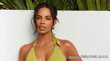 Rochelle Humes sets pulses racing as she shows off her incredible figure in bikinis from her new swimwear collection