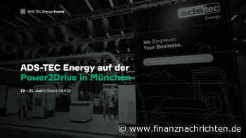 EQS-Media: ADS-TEC Energy stellt neue Produkt-Features vor - auf der Power2Drive, Halle C6, Stand 410
