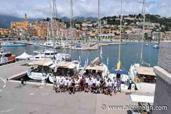 Le port de Menton accueille cinq embarcations qui aident les blessés de guerre et leur famille à se reconstruire