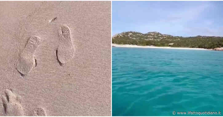 Turista brasiliana sbarca sulla spiaggia rosa di Budelli e posta i video sui social. C’era il divieto assoluto, multata per 1.800 euro