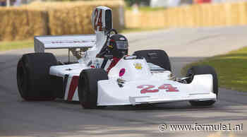 Winnende Hesketh van James Hunt keert terug naar Zandvoort