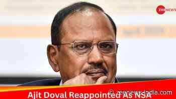Ajit Doval Reappointed As National Security Advisor In PM Modi`s Third Term