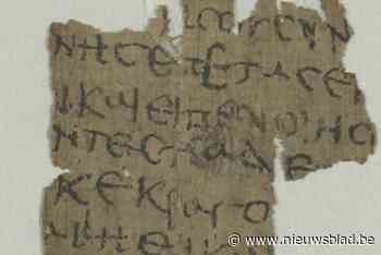 Geen boodschappenlijstje, maar het oudste verslag van Jezus’ kindertijd: 1.600 jaar oud manuscript onthult ware geheim