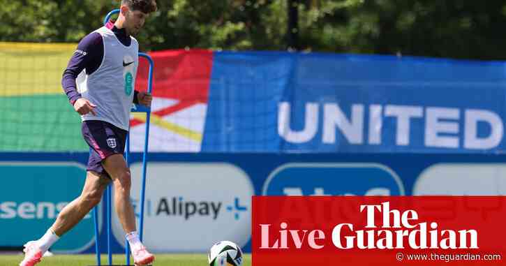 Euro 2024 buildup: Stones back in England training, Scotland at full strength – live