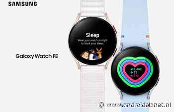 Samsung kondigt Galaxy Watch FE aan voor 219 euro