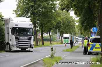 Massive Staus nach Lkw-Unfall in Bielefeld