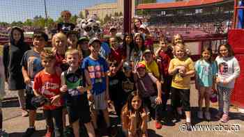 CBC's Sarah Law heads out to the ball game and gets a lesson from some elementary school students