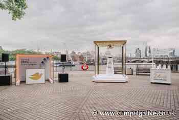 Dove invites passers-by to 'take a shower' on London’s South Bank