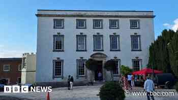 Manor house renovated as home and art gallery