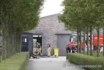 Slijpwerken veroorzaken kleine brand in Berlaarse manege