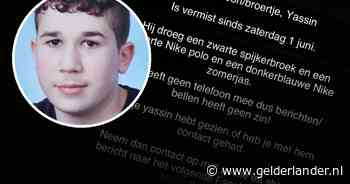 Yassin (15) uit Winterswijk al bijna twee weken vermist