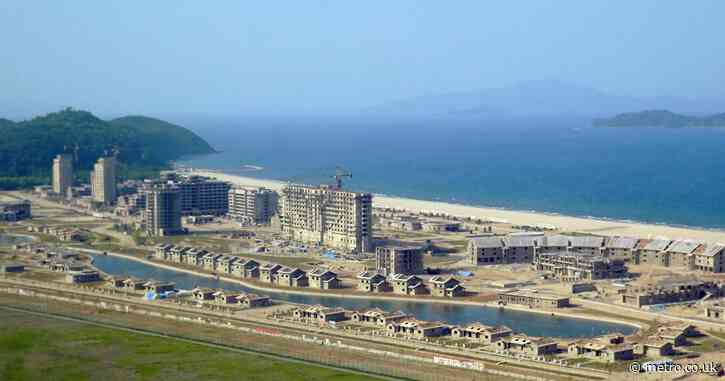 North Korea aiming to become a tourist hotspot by sprucing up its empty beach