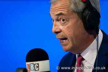 Nigel Farage claims Reform candidate’s Hitler comments were just ‘pub speak’