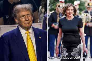 Trump claims Nancy Pelosi’s daughter said the two would be ‘perfect together’ - an assertion her family denies