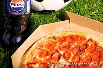 Pizza Hut delivering free pizza at England Euro match