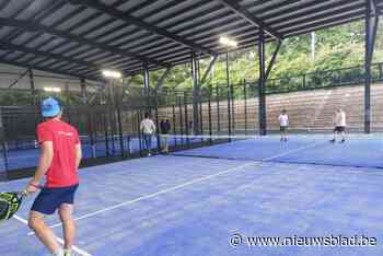 De nieuwste padelvelden van Gent zijn geopend: “Van ’s morgens tot ’s avonds worden gebruikt, ook als het regent”