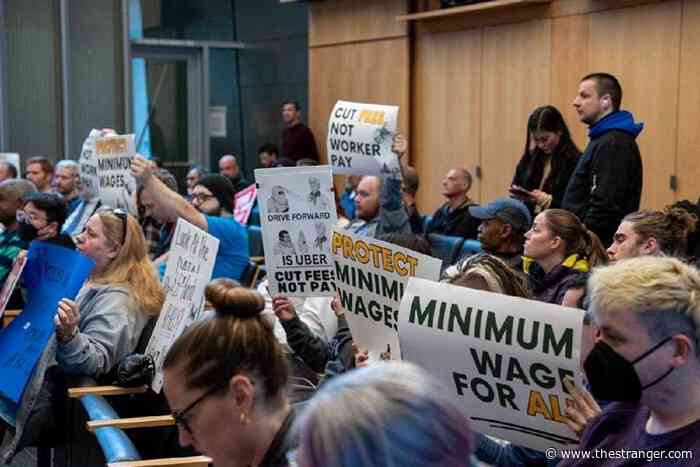 Slog AM: Gig Worker Minimum Wage Repeal Still in Limbo, UW President to Step Down, UN Inquiry Finds Israel Committed Crimes Against Humanity