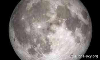 14 Jun 2024 (21 hours away): The Moon at apogee