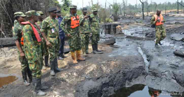 Army troops destroy 43 illegal refining sites, arrest 32 oil thieves