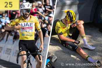 Gele trui Adam Yates wint bergetappe in Ronde van Zwitserland, Cian Uijtdebroeks ondanks nieuw tijdverlies “niet ontgoocheld”