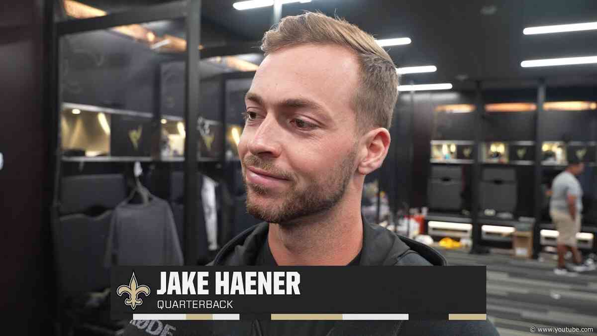 Jake Haener on  Comfort in New Offense, Heading into Year 2 | Saints Minicamp 6/12/2024