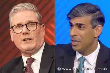 Independent readers split after second general election TV clash between Keir Starmer and Rishi Sunak