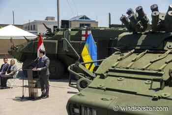 $500M in London-made military vehicles bound for war-torn Ukraine