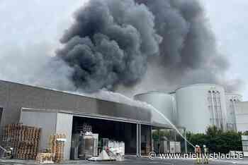 Zware industriebrand in Ieper, omgeving wordt geëvacueerd: “Bedrijf is volledig naar de vaantjes, er valt niets meer te redden”