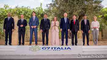 Treffen in Italien: Putins langer Schatten ist beim G7-Gipfel allgegenwärtig