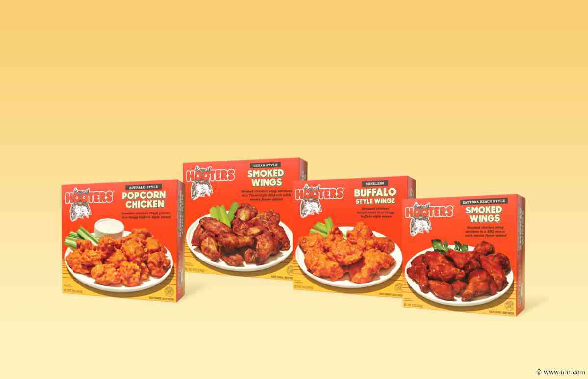 Hooters jumps into the retail space with frozen appetizers
