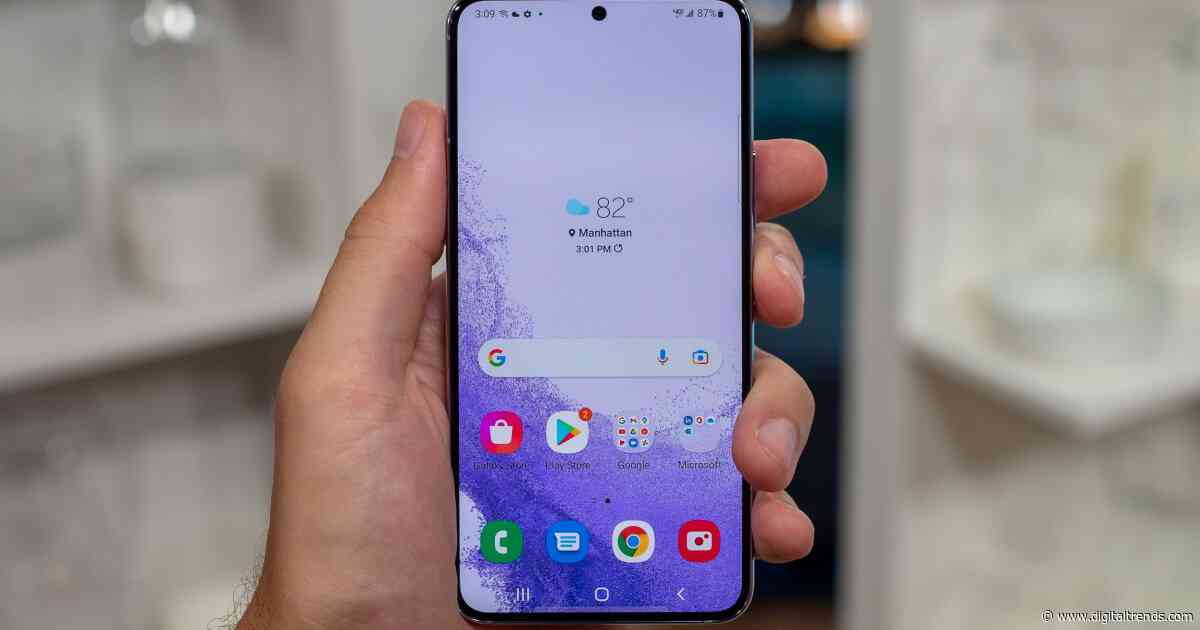 Your Galaxy S22 is about to get an important security update