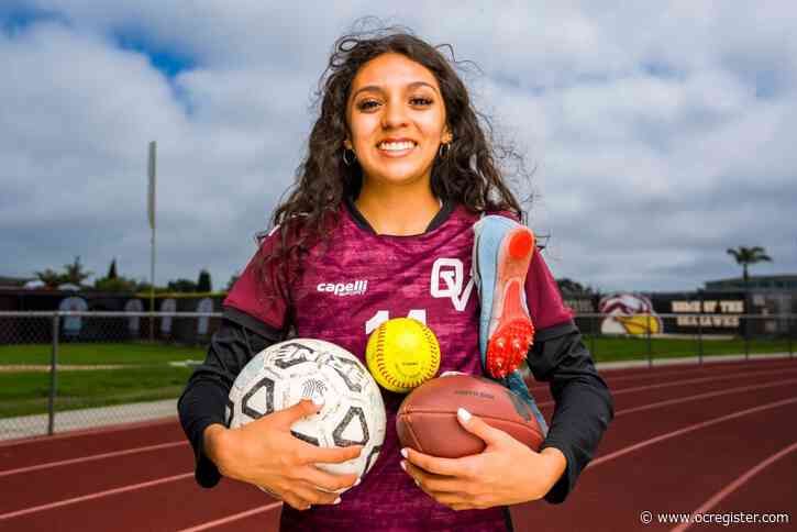Ocean View’s Isis Salazar is the Orange County Girls Outstanding Competitor